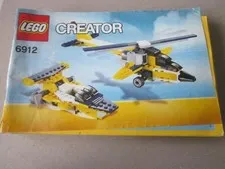 Lego Building Instructions Instruction Creator 6912 Helicopter & Formula 1 Helicopter