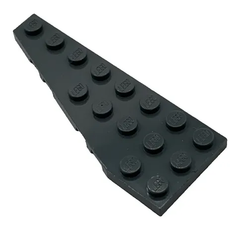 Lego 50305 Dark Bluish Gray Wedge Plate 8 x 3 Pentagonal 22° Left 4529728