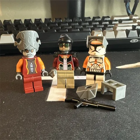 LEGO Star Wars Style Minifigure Lot of 3 Perfect condition RARE 🔥🔥🔥