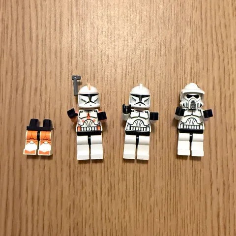 LEGO Star Wars Clone Trooper Minifigure Lot