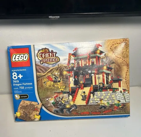 LEGO Adventurers: Dragon Fortress (7419) Complete In Box