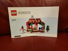LEGO Creator Winter Market Stall 40602 Instruction Guide MANUAL ONLY