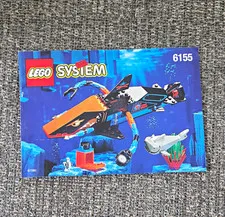 LEGO System 6155 Instruction Manual Booklet 1995 Illustrated English