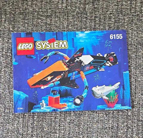 LEGO System 6155 Instruction Manual Booklet 1995 Illustrated English