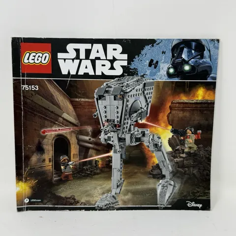 Lego Star Wars 75153 Instructional Manual ONLY AT-ST Walker
