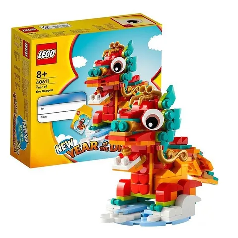 LEGO 40611 Chinese Zodiac Animal Set Series Year of Dragon Brand New＆Sealed Gift