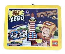 New LEGO Retro Space Lunch Box Exclusive VIP Collectible Tin