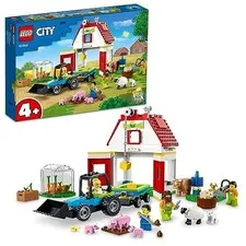 LEGO City Fun Farm Animals 60346 Toy Block Farmer Work Bricks