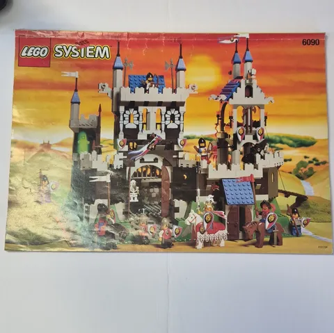 LEGO 6090 Royal Knight's Castle Instruction Manual Only 1995 Vintage Castle