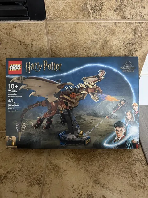 LEGO Harry Potter: Hungarian Horntail Dragon (76406) New in Sealed Box Retired