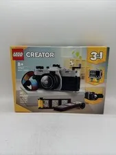 LEGO Creator Retro Camera 31147 (3 in 1) Building Toy Set 261 pcs New Sealed