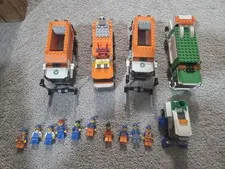Lego City Garbage Truck And Cleaner Lot