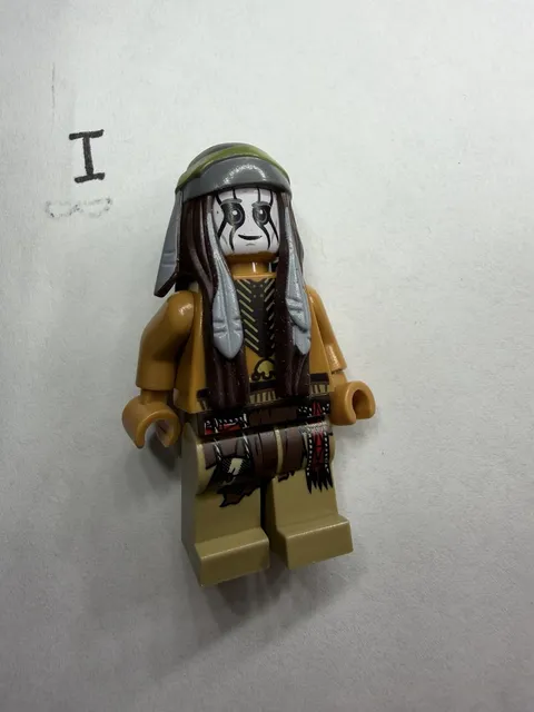 Lego Tonto Minifigure tlr012 The Lone Ranger Silver Mine Shootout  79110
