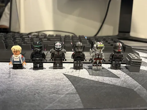 LEGO Star Wars 75314 the Bad Batch Crew Minifigures Lot of 6