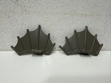 LEGO 40385 51576 Dark Gray Dinosaur Sail Fin Lot of 2 Pieces
