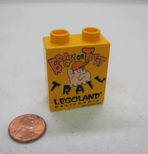 Lego Duplo Happy Halloween Brick Or Treat Trail Legoland Orange Specialty Block
