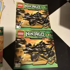 LEGO® NINJAGO® 9444 Cole's Tread Assault Instruction Manuals Only!