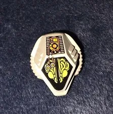 LEGO UFO Helmet Alien Helmet 1998-99 Minifig Hexagon Flyer Avenger 30120