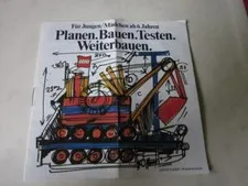 LEGO brochure leaflet instruction planning build test continue building 1974