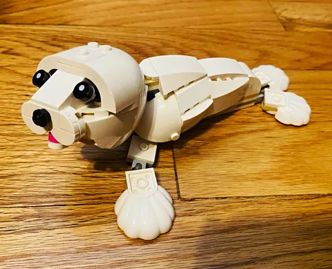 LEGO Seal 3 in 1 Set White Pieces Set Number 31133