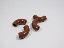LEGO 4 Reddish Brown 90 Degree Elbow Tube O1