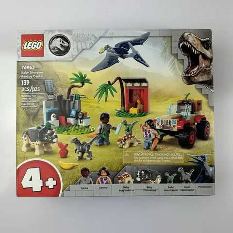 LEGO Jurassic World: Baby Dinosaur Rescue Center #76963 - NEW SEALED