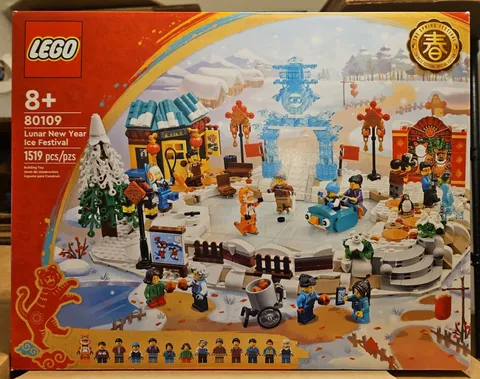 LEGO Chinese Lunar New Year Ice Festival 80109 NEW Sealed Retired