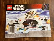 LEGO Star Wars 7666 Hoth Rebel Base Instruction Manual Booklet ONLY From 2007