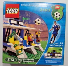 LEGO® Soccer -Fans Grandstand with Scoreboard -3403 - NIB, Free S/H