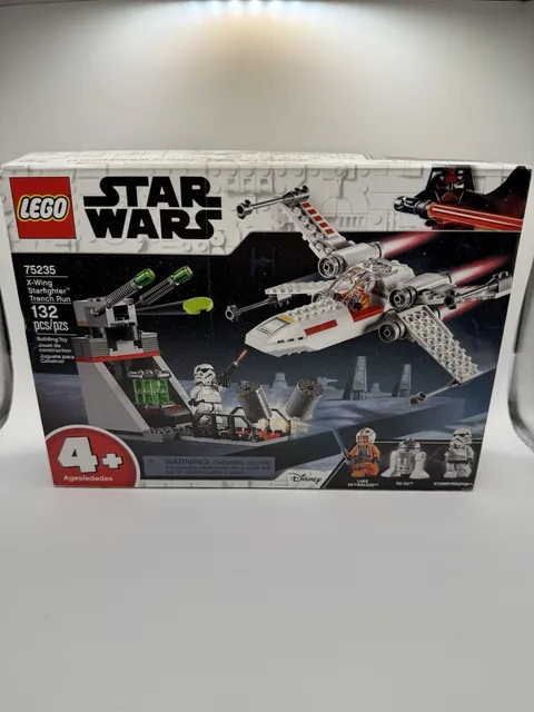 LEGO Star Wars 75235 X-Wing Starfighter Trench Run 132 pcs Ages 4+ Box - New