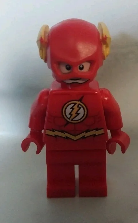 LEGO DC Superheroes The Flash Minifigure (Sh087) Genuine Authentic!