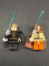 LEGO Star Wars Anakin Skywalker & Obi-Wan Light Up Saber Minifigures (i4)