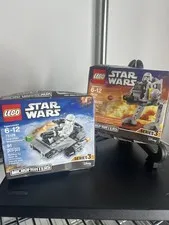 LEGO Star 75126 & 75130 Sealed Retired Microfighters Damaged Boxes Lot of 2