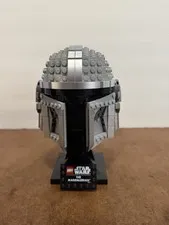 LEGO  Mandalorian Helmet (75328) 100% Complete *No Box/Manual