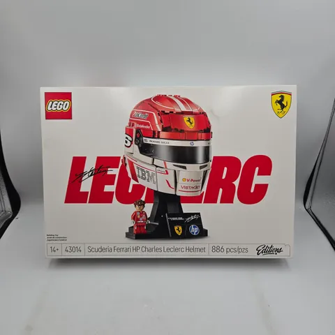 LEGO Editions Scuderia Ferrari HP Charles Leclerc Helmet Building Set, 886