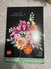 LEGO Botanicals Pretty Pink Flower Bouquet 10342 749 pcs