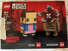 LEGO BrickHeadz Stranger Things Demogorgon & Eleven 40549 Limited Ed 192pc