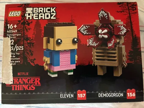LEGO BrickHeadz Stranger Things Demogorgon & Eleven 40549 Limited Ed 192pc