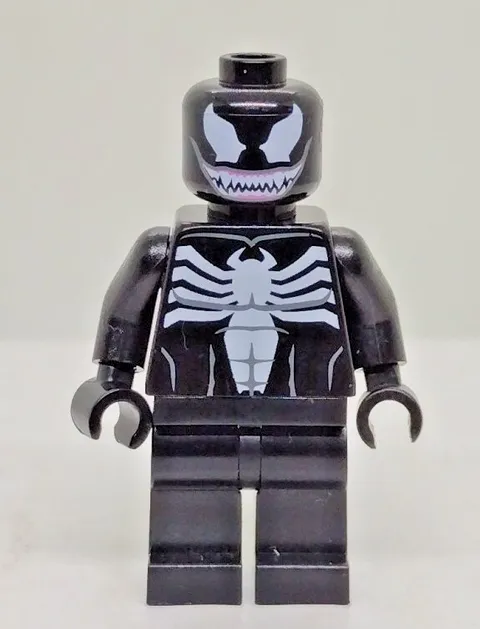 LEGO minifigure Venom Black Spines Marvel Spider Man Superhero 76004 sh055