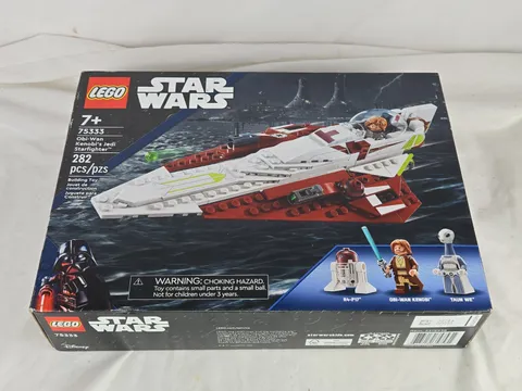LEGO Star Wars 75333 Obi-Wan Kenobi's Jedi Starfighter New Damaged Box