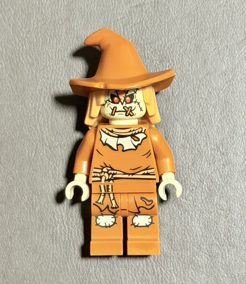 LEGO Scarecrow 76054 Dark Orange Floppy Hat Batman Super Heroes Minifigure