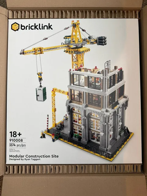 LEGO Bricklink Designer Program Modular Construction Site 910008 3374pc 18+