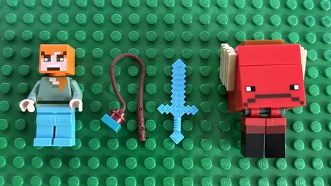 Lego Alex Minifigure Angry Minecraft 21266 min197 NEW