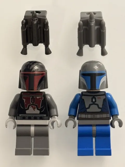 LEGO Star Wars Mandalorian Super Commando & Death Watch Warrior sw0494 & sw0296