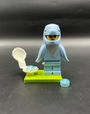 Lego Minifigure Dolphin Costume Fan - Series 28