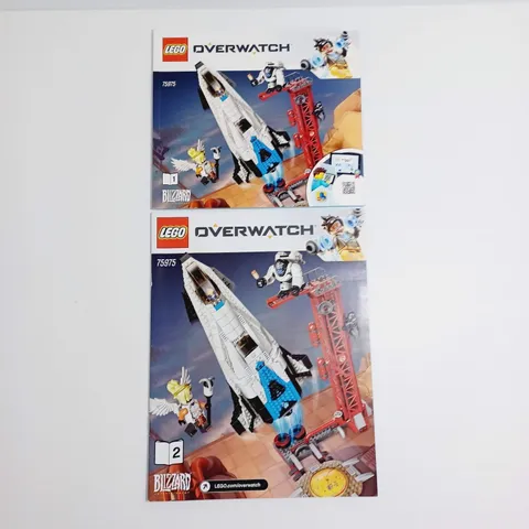 LEGO Overwatch: Watchpoint: Gibraltar (75975)  - Manual/Instructions Only