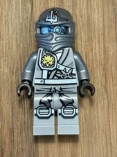 LEGO NINJAGO Titanium Zane/Jungle Robe Great Condition