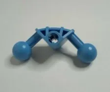 Bionicle ball joint 90 degree Genuine Lego part number 41670 medium blue retired