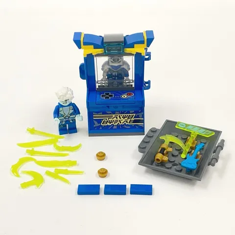 Verified Complete LEGO Ninjago 71715 Jay Avatar - Arcade Pod; Retired Set