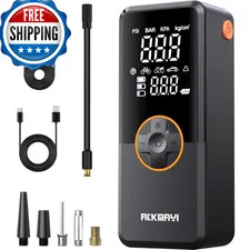 Atkmayi Tire Inflator Portable Air Compressor 150Psi Air Pump For Car Tires